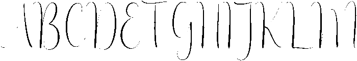 Melody otf (400) Font UPPERCASE