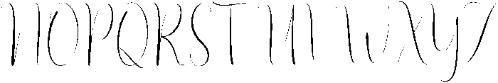 Melody otf (400) Font UPPERCASE