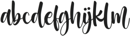 MelodyChristmas ttf (400) Font LOWERCASE