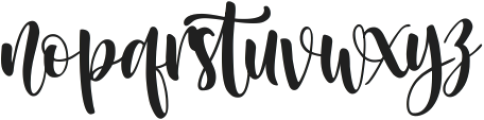 MelodyChristmas ttf (400) Font LOWERCASE