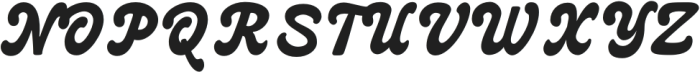MelodyGroove-Regular otf (400) Font UPPERCASE