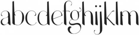 Melogia Light otf (300) Font LOWERCASE