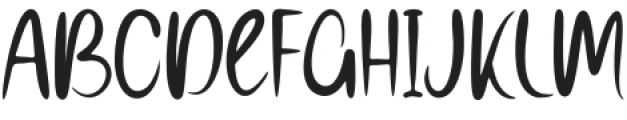 Melomdes Regular otf (400) Font UPPERCASE