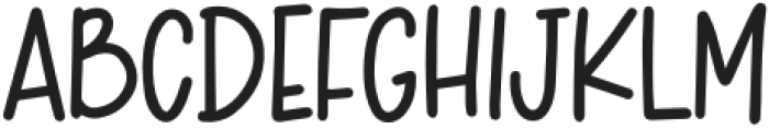 MelonSlice Regular otf (400) Font UPPERCASE