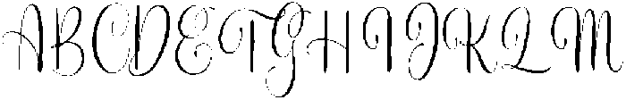 Melorine-Regular otf (400) Font UPPERCASE