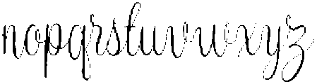 Melorine-Regular otf (400) Font LOWERCASE