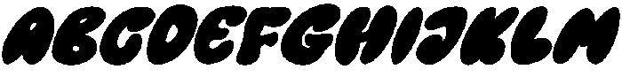 Melted Donuts Italic Italic otf (400) FONT