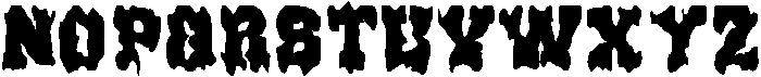 Melted Scholar otf (400) Font UPPERCASE