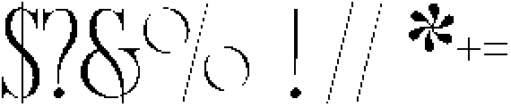MeltedEtoile-Light otf (300) Font OTHER CHARS