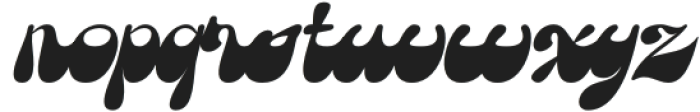 Meltigo Italic otf (400) Font LOWERCASE