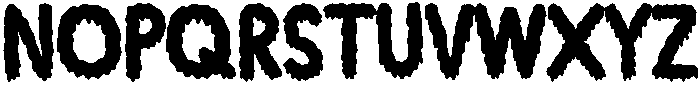 Melting Regular otf (400) Font UPPERCASE