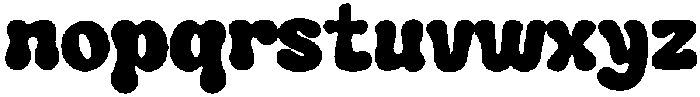 Melto Candy Regular otf (400) Font LOWERCASE