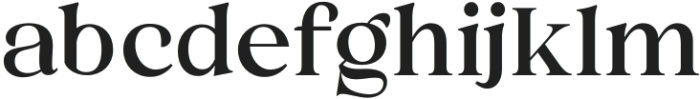 Melville Text Regular otf (400) Font LOWERCASE