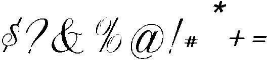 Memorable otf (400) Font OTHER CHARS