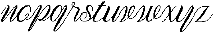 Memorable otf (400) Font LOWERCASE