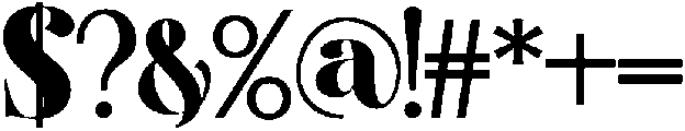 Memoriale otf (400) Font OTHER CHARS