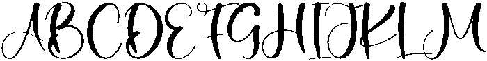 Memories Regular otf (400) Font UPPERCASE