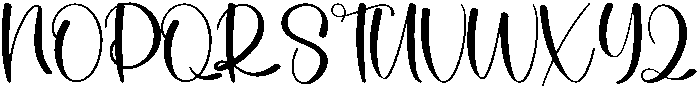 Memories Regular otf (400) Font UPPERCASE