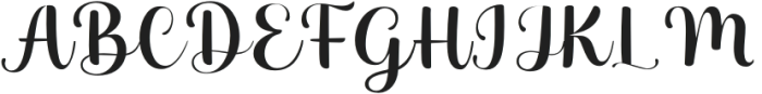 Memoriesframhouse-Regular otf (400) Font UPPERCASE