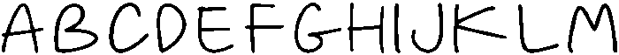 Memorika Regular otf (400) Font UPPERCASE