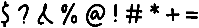 Memory Regular otf (400) Font OTHER CHARS