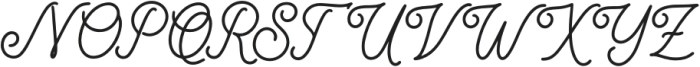 Memotic Historical otf (400) Font UPPERCASE