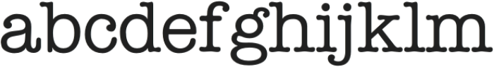 Memotype Regular otf (400) Font LOWERCASE