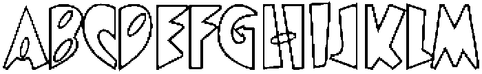Memphis Regular ttf (400) Font UPPERCASE