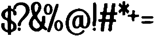 Menaqu ttf (400) Font OTHER CHARS