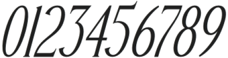 Mendalion Italic otf (400) Font OTHER CHARS