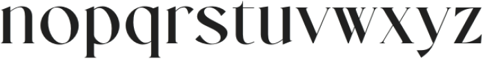 Mending Regular otf (400) Font LOWERCASE