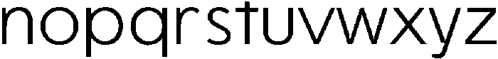 Mendoa-Regular otf (400) Font LOWERCASE