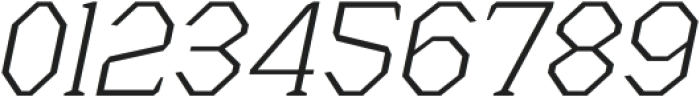 Menenga Extra Light Italic otf (200) Font OTHER CHARS