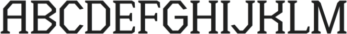 Menenga Regular otf (400) Font UPPERCASE