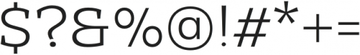 Mensch Serif Light otf (300) Font OTHER CHARS