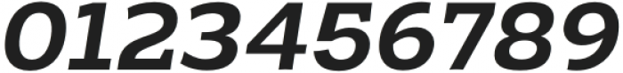 Mensch Serif Semi Bold Italic otf (600) Font OTHER CHARS