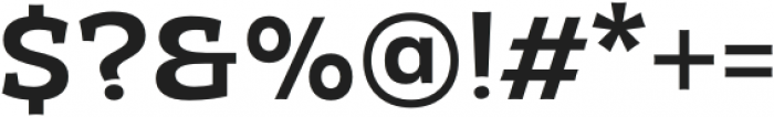 Mensch Serif Semi Bold otf (600) Font OTHER CHARS