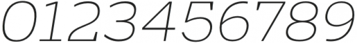 Mensch Serif Thin Italic otf (100) Font OTHER CHARS