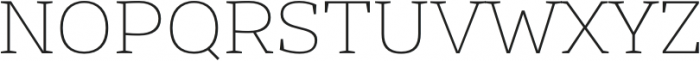 Mensch Serif Thin otf (100) Font UPPERCASE