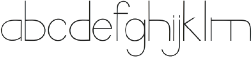 Mentah 1 Regular otf (400) Font LOWERCASE