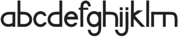 Mentah 3 Regular otf (400) Font LOWERCASE