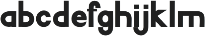 Mentah 4 Regular otf (400) Font LOWERCASE