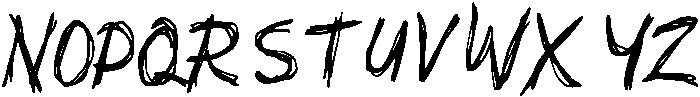 Mental Sickness otf (400) Font UPPERCASE