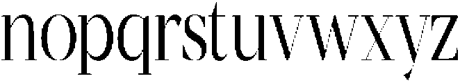Mentoz Extra Light otf (200) Font LOWERCASE