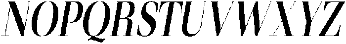 Mentoz-Italic otf (400) Font UPPERCASE