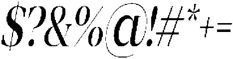 Mentoz Light Italic otf (300) Font OTHER CHARS