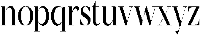 Mentoz Light otf (300) Font LOWERCASE