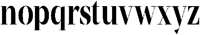 Mentoz Semi Bold otf (600) Font LOWERCASE