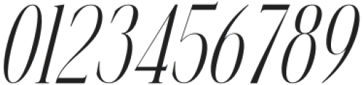 Meorgine Italic otf (400) Font OTHER CHARS