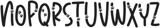 Meow Paw otf (400) Font UPPERCASE